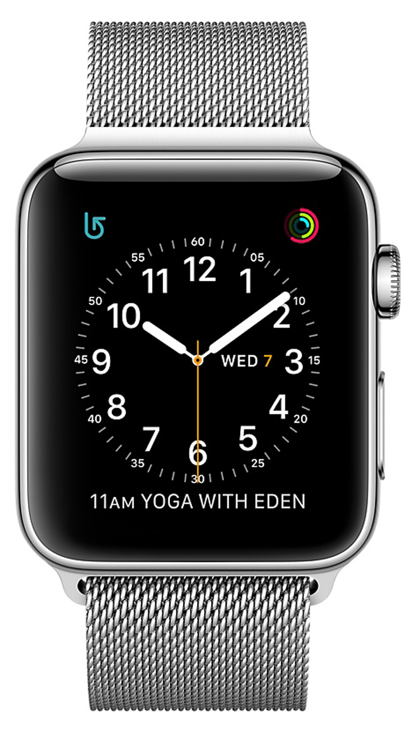 Apple watch 42mm 316l stainless steel sapphire crystal ceramic back Clearance