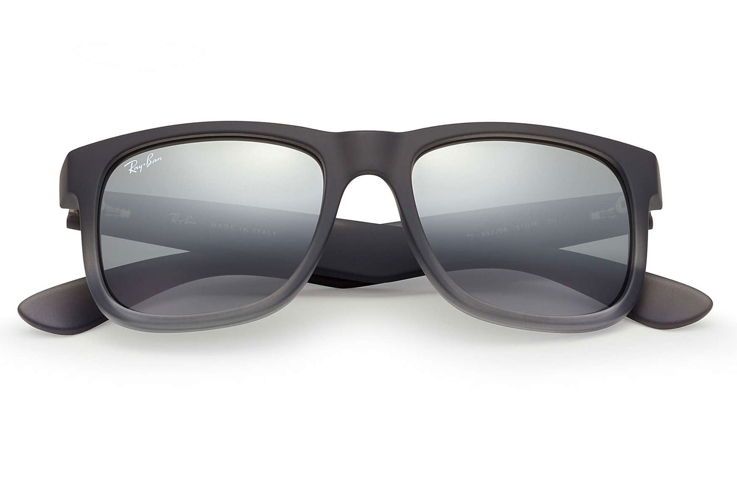 ray ban grey silver mirror