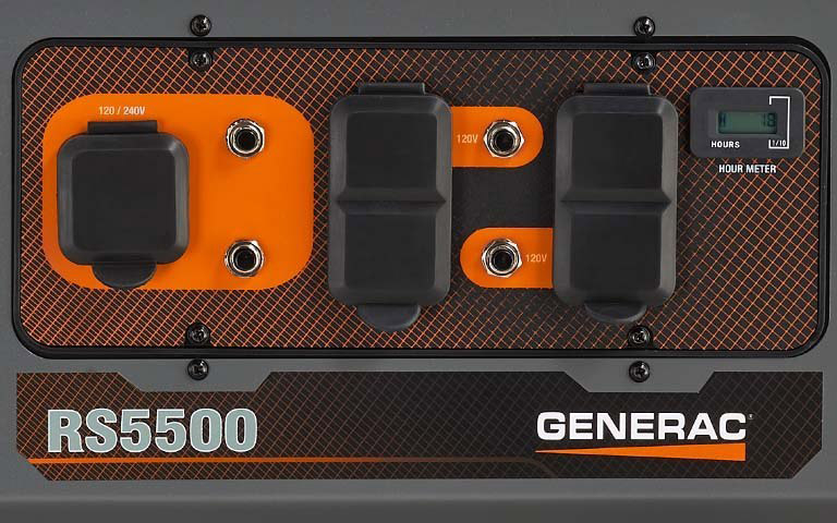 Generac RS Series 5500 Portable Generator - 6672