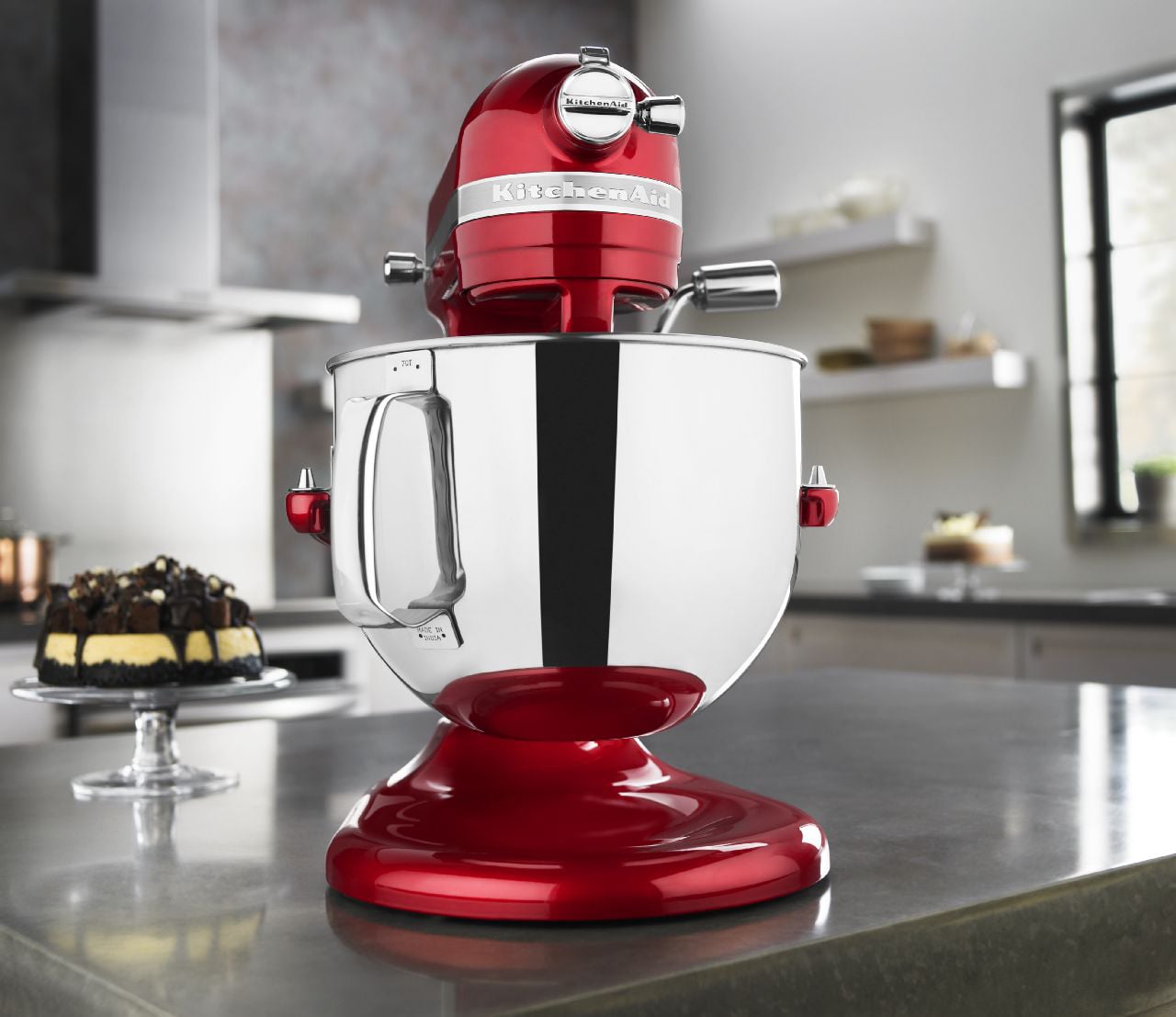 KitchenAid Proline Bowl Lift Red Stand Mixer - KSM7586PCA ksm7586pca
