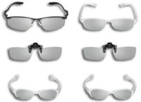 LG 6 Pair Family Pack 3D Cinema Glasses - AGF216