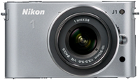 Nikon 1 Silver J1 12 Megapixel Digital Camera - 27532