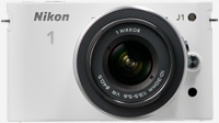 Nikon 1 White  J1 12 Megapixel Digital Camera - 27528 