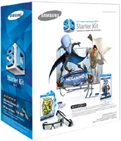 Samsung Shrek And Megamind 3D Starter Kit - SSG-P3100M