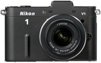 Nikon 1 V1 10.1 Megapixel Black  Digital SLR Camera - 27504