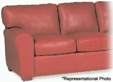 American Leather Transitional Seville Swivel Glider Reclining Leather Chair - SEVRECSG0005
