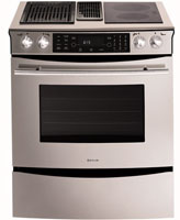 Jenn-Air 30" Electric Downdraft Slide-In Range In Stainless