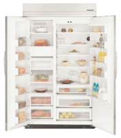 KitchenAid Architect Series 42" Built-In Side-By-Side Non-Dispensing Refrigerator - KSSC42FMS