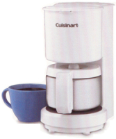 Cuisinart 4-Cup White Coffeemaker