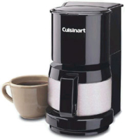 Cuisinart 4-Cup Black Coffeemaker