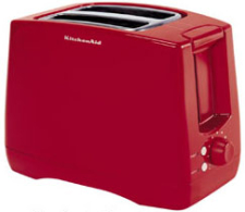 KitchenAid 2 Slot Red Toaster