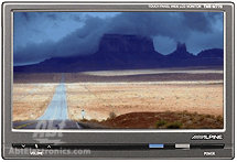 Alpine 6.5" Touch Panel Wide Screen LCD Color Monitor