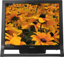 Sony 17" HS-Series Flat Panel LCD Display Computer Monitor - Black Finish