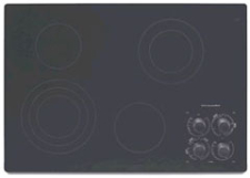 KitchenAid 30" Electric Cooktop - Black Finish