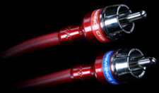 Monster Cable 302 XLN Car Audio Interconnect - Red Finish