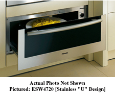 Miele 27" Custom Panel Warming Oven