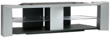 Mitsubishi 62" Diamond Plus TV Stand - Silver Finish