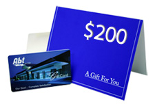 $200 Abt Electronics Gift Card