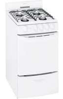 GE Hotpoint 20" Free Standing Gas Range RGA720WH In White