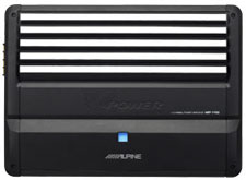 Alpine V-Power Series 4/3/2 Channel Power Amplifier - Black Finish