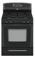 Whirlpool 30" Freestanding Gas Range - Black Finish