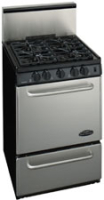 Premier Pro Series 24" Sealed Burner Gas Range - Stainless Steel Finish
