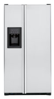 GE CustomStyle Side-By-Side Refrigerator - Clean Steel Finish