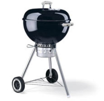 Weber 18-1/2 Inch One-Touch Gold - Black Finish