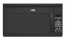 Whirlpool Microwave Hood Combination - Black Finish