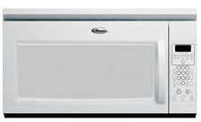 Whirlpool Microwave Hood Combination - White Finish