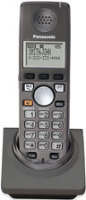 Panasonic 5.8GHz Add-On Handset For The KXTG6700B Phone System - Black Finish