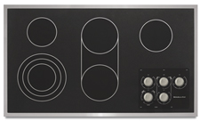 KitchenAid 36" Electric Cooktop - Stainless Steel Finish