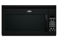 Whirlpool Microwave Hood Combination - Black Finish