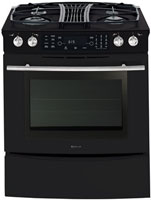 Jenn-Air Gas Downdraft Range With Convection - Black Finish