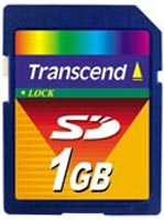 Transcend 1GB SDCard