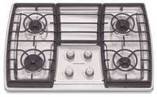 KitchenAid 30" Gas Stainless Steel Cooktop
