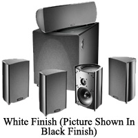 Definitive Technology White ProCinema 600 Home Theater Speaker System