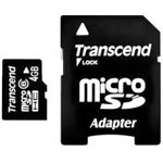 Transcend 4GB Micro Secure Digital SD Memory Card
