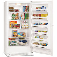 Frigidaire White Frost Free Upright Freezer