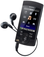 Sony NWZ-S545BLK - Larger Image