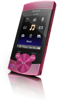 Sony NWZ-S544PNK - Larger Image
