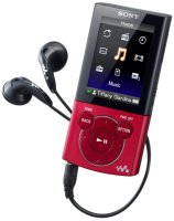 Sony NWZ-E345RED - Larger Image