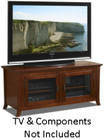 Tech Craft Walnut 50" Wide Credenza TV Stand - PAL50