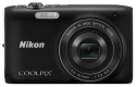 Nikon COOLPIX S3100 Black 14 Megapixel Digital Camera