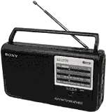Sony Portable Radio - ICF36