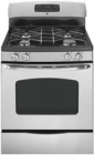 GE 30" JGB3001ERSS Stainless Steel Free-Standing Gas Range