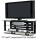 BDI Icon Series 3 Shelf Plasma TV Stand - ICON9429BK