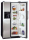 Frigidaire Side by Side Refrigerator - Black On Stainless Steel Finish