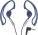 Sony Vertical-In-The-Ear Stereo Headphones