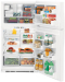 GE Arctica Top-Freezer Refrigerator - White Finish